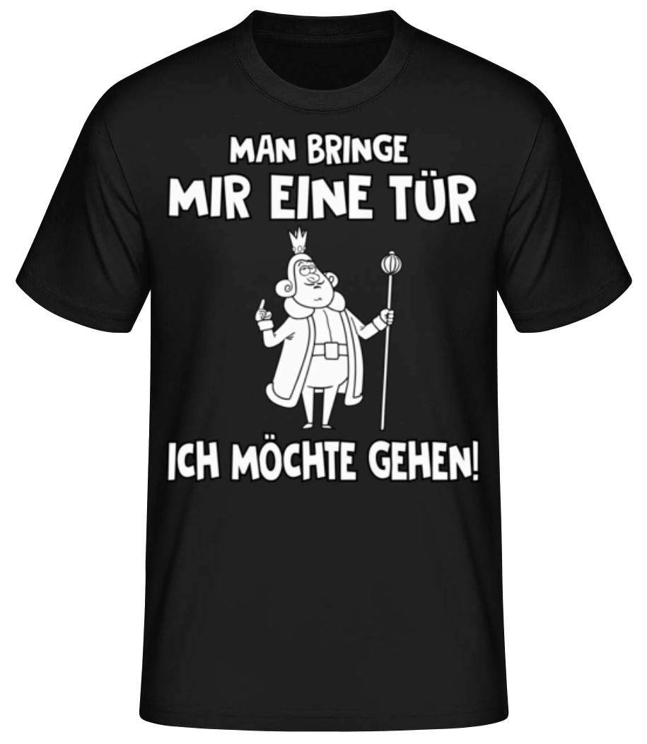 Man Bringe Mir Eine Tür · Männer Basic T-Shirt