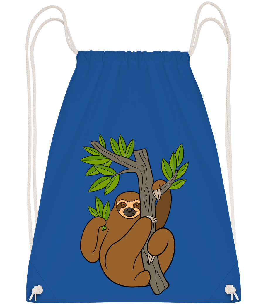 Paresseux Sur L'arbre - Sac à dos sport - Bleu royal - Vorn