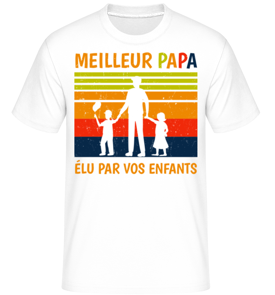 Meilleur Papa ·  T-Shirt Shirtinator homme