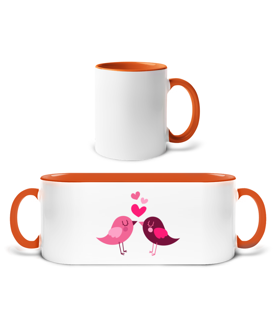 Blanc / Orange