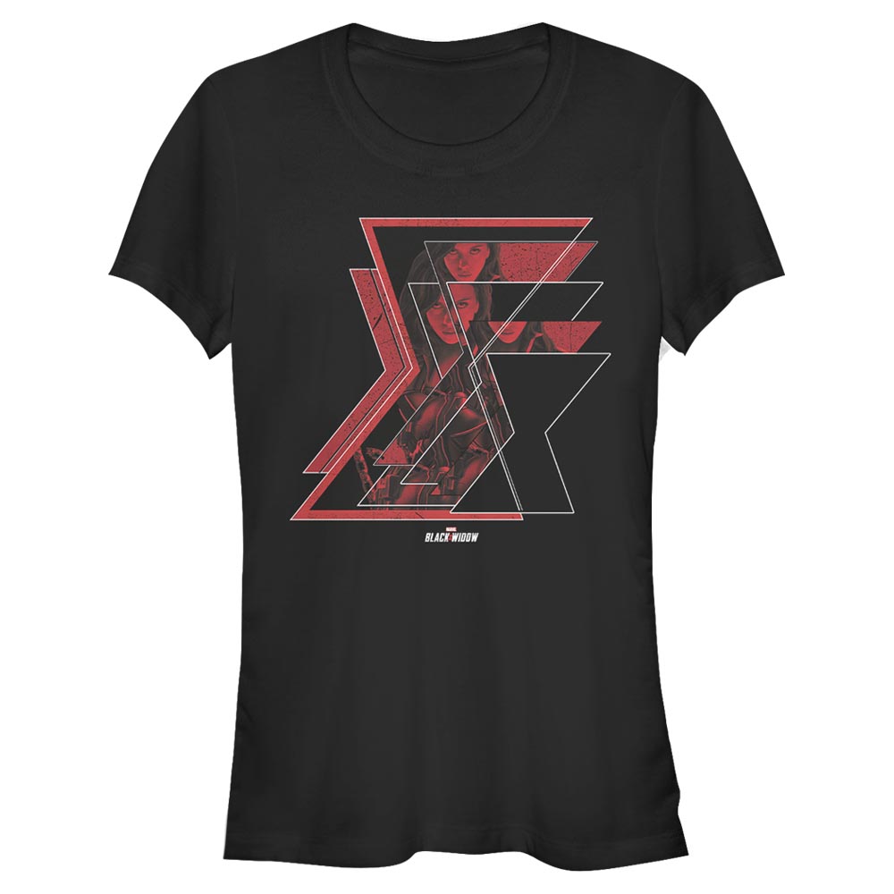 Marvel - Black Widow - Black Widow Multiple Logos - Femme T-shirt