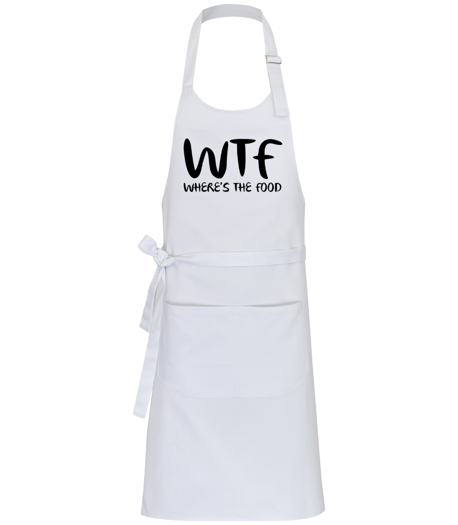 WTF Where's The Food · Tablier professionnel