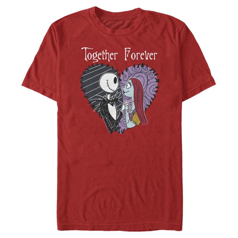 Disney Classics - L'étrange Noël de monsieur Jack - Jack & Sally Together Forever - Valentine's Day - Homme T-shirt