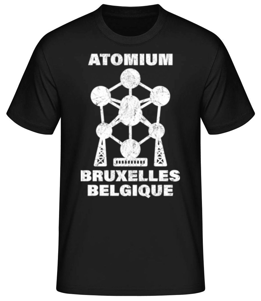 Bruxelles Belgique Atomium Ixelles · T-shirt standard Homme