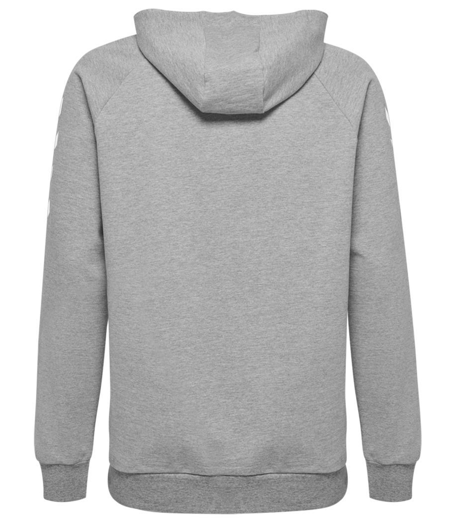 Aperçu: Hummel Go Cotton Hoodie Homme - Gris chiné - Derrière