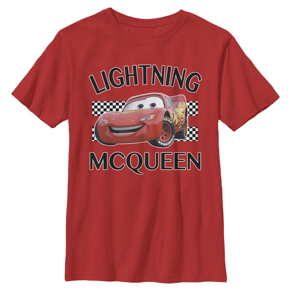 Pixar - Cars - Flash McQueen - Enfant T-shirt