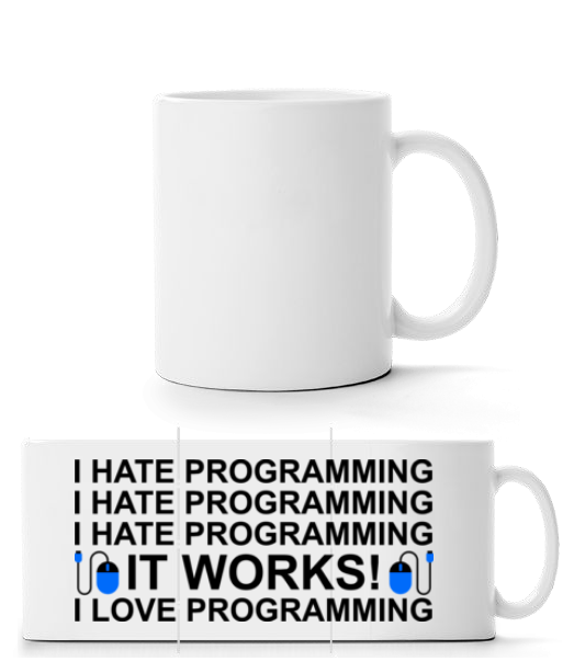 I Love Programming · Mug panorama