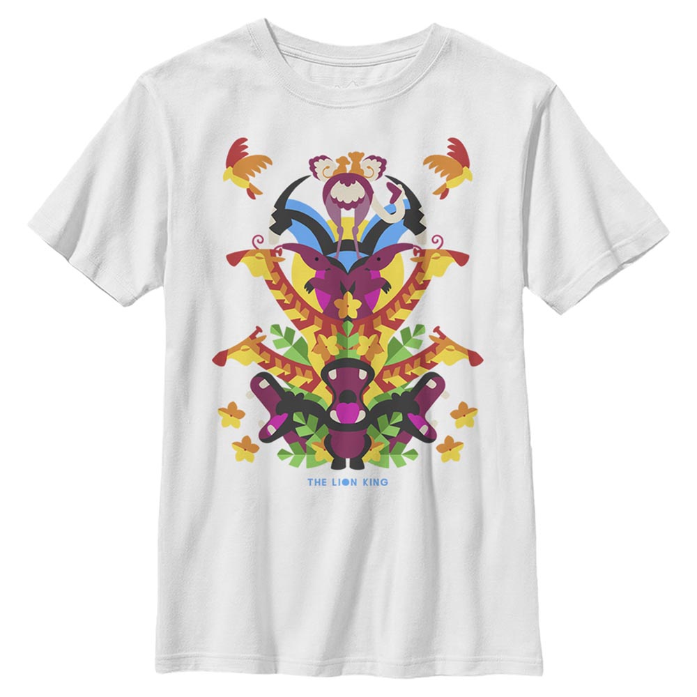 Disney - Le Roi lion - Simba et Nala Animal Tower - Enfant T-shirt