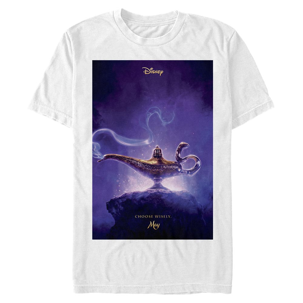 Disney - Aladin - Lamp Aladdin Live Action Poster - Homme T-shirt