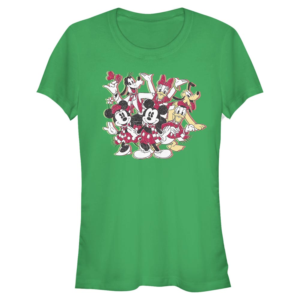 Disney Classics - Mickey Mouse - Photo de groupe Sensational Holiday - Christmas - Femme T-shirt