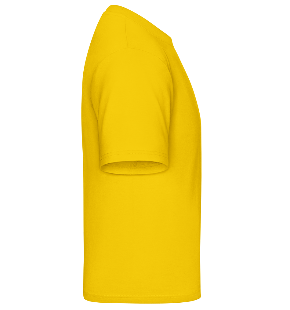 My Patronus Is A Unicorn -  T-Shirt Shirtinator homme - Jaune doré - Droit