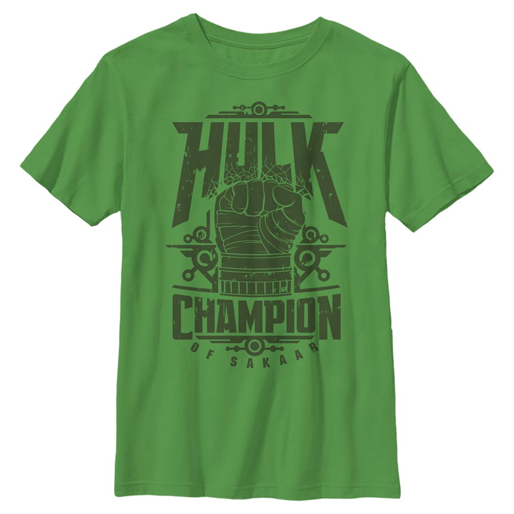 Marvel - Avengers - Hulk Champ - Enfant T-shirt
