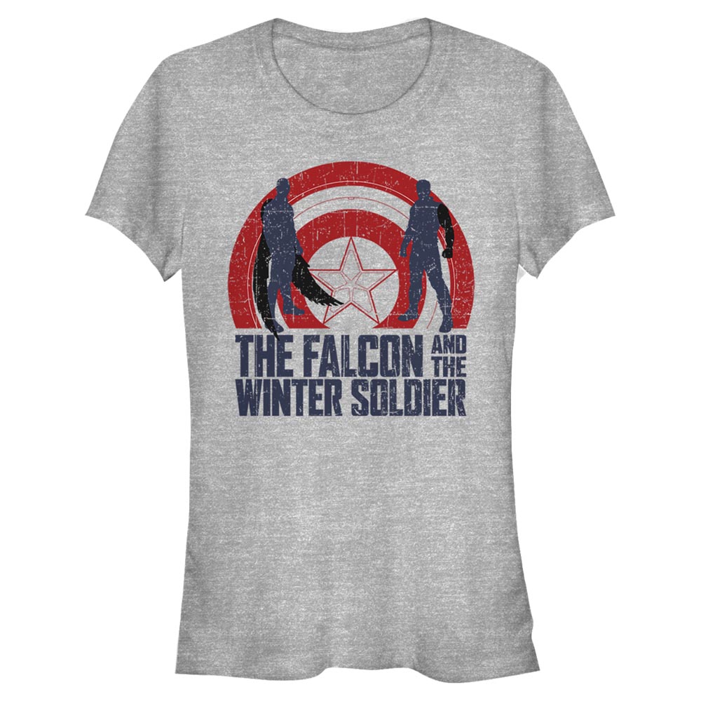 Marvel - Falcon et le soldat de l'hiver - Photo de groupe Shield Sun - Femme T-shirt