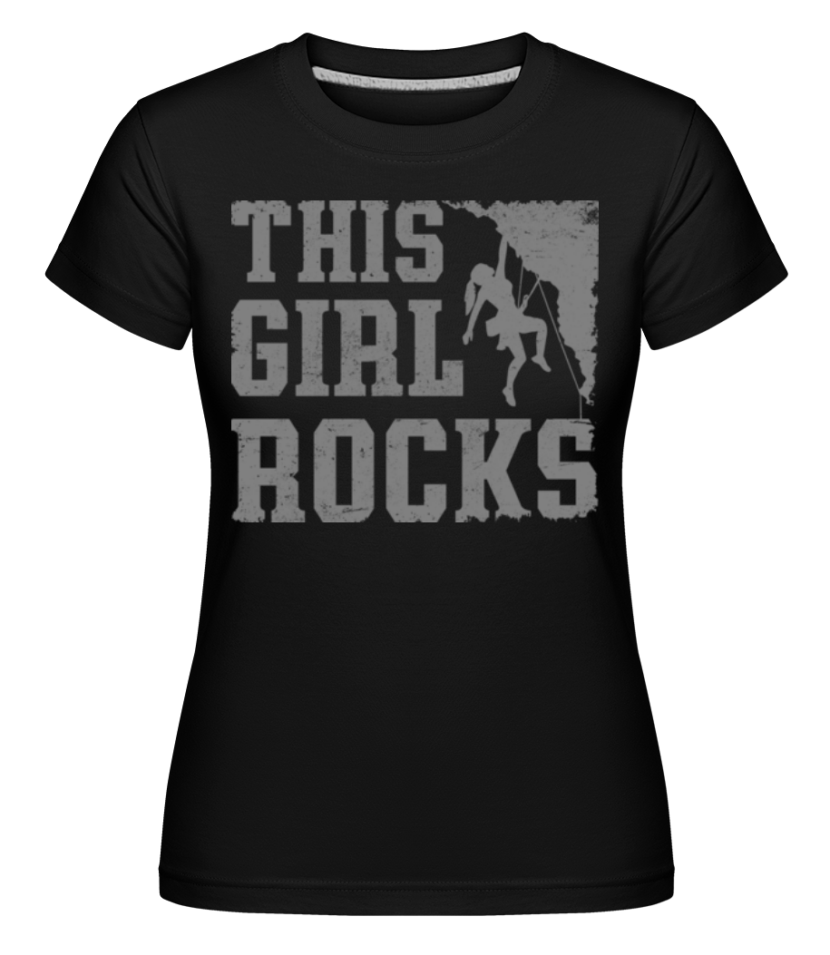 This Girl Rocks ·  T-shirt Shirtinator femme
