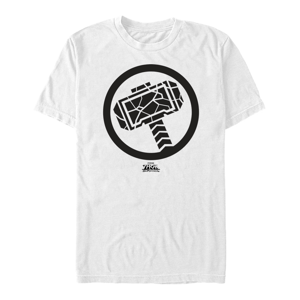 Marvel - Thor Love and Thunder - Mjolnir Mjollnir Black - Homme T-shirt