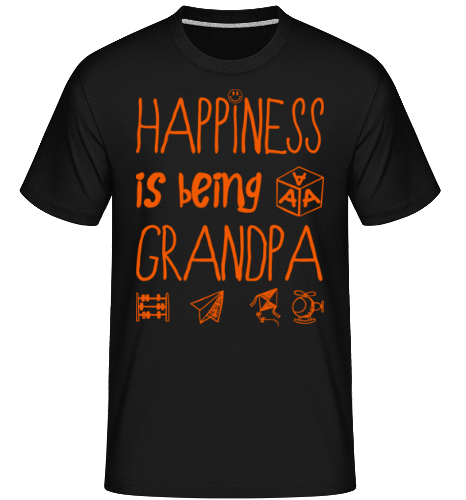 Happiness Is Beeing Grandpa ·  T-Shirt Shirtinator homme