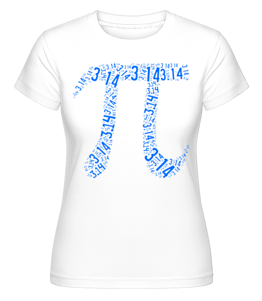Nombres Pi ·  T-shirt Shirtinator femme