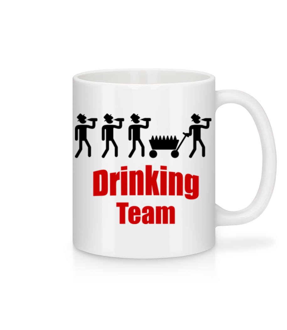 Drinking Team · Mug en céramique blanc