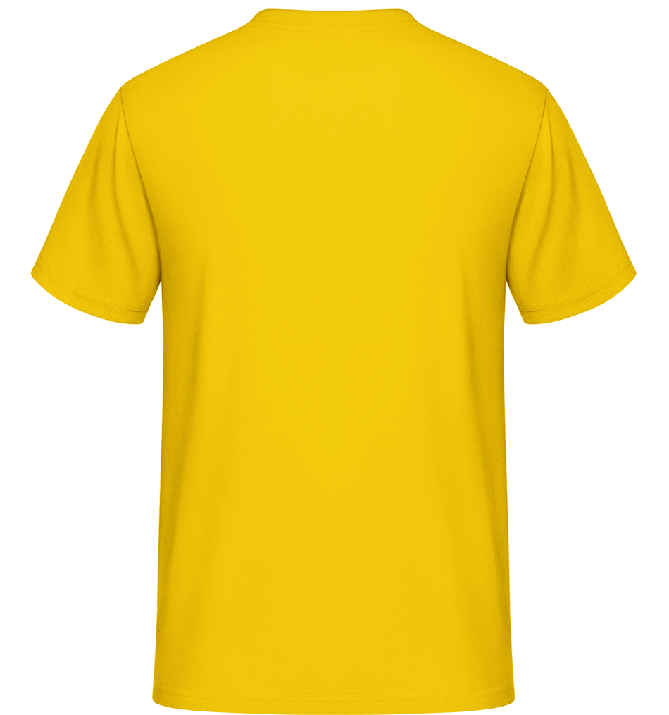 Aperçu: My Patronus Is A Unicorn -  T-Shirt Shirtinator homme - Jaune doré - Derrière