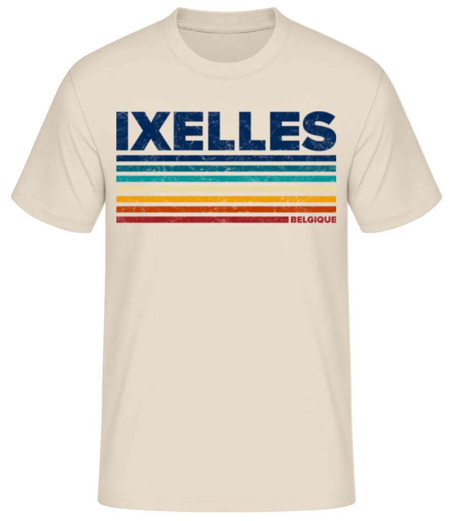 Ixelles Belgique Retro · T-shirt standard Homme