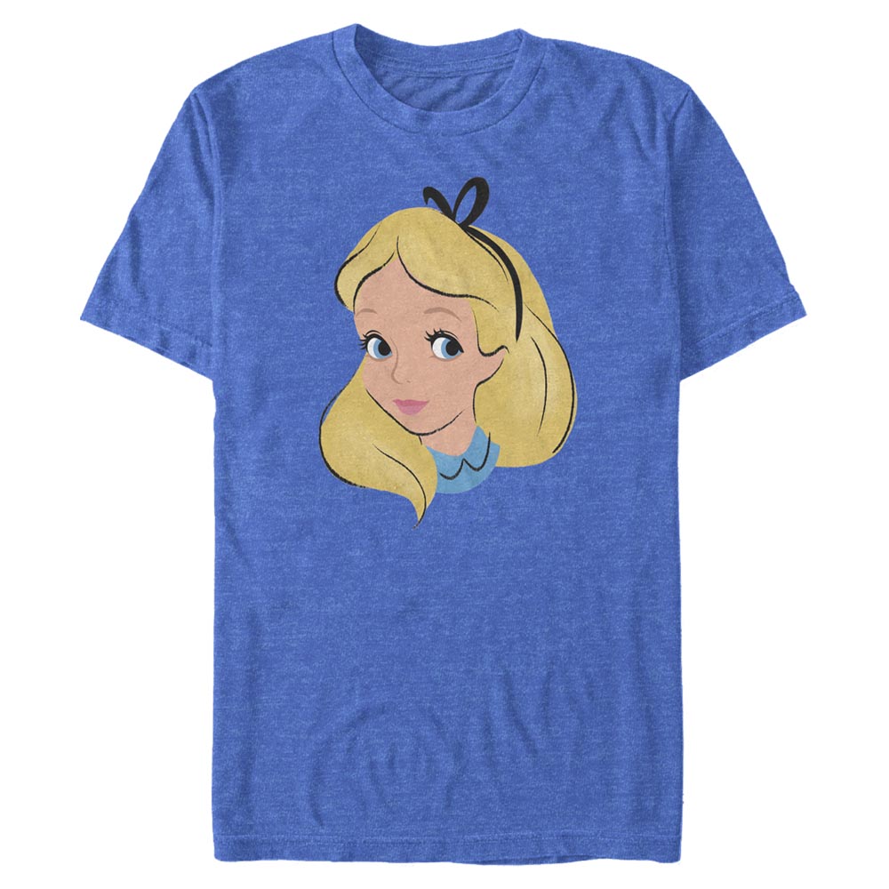 Disney - Alice aux pays des merveilles - Alice Big Face - Homme T-shirt