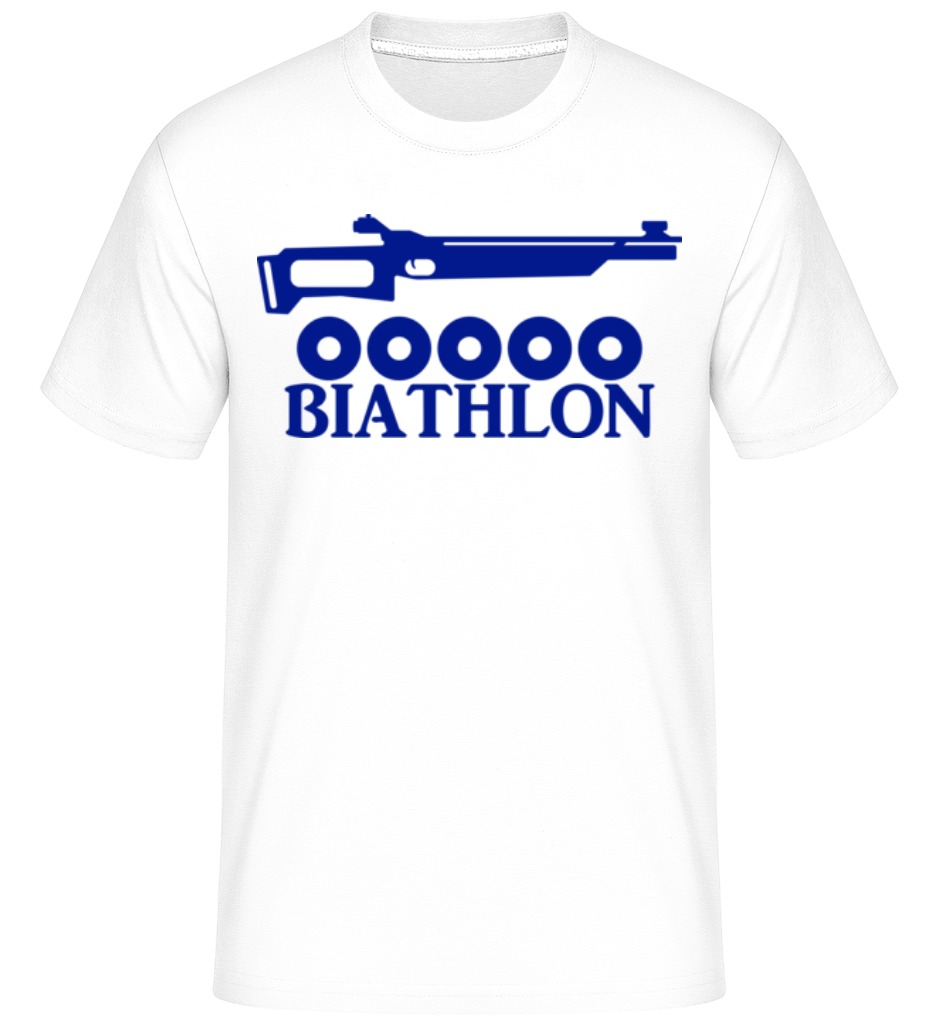 Biathlon Icon Blue ·  T-Shirt Shirtinator homme