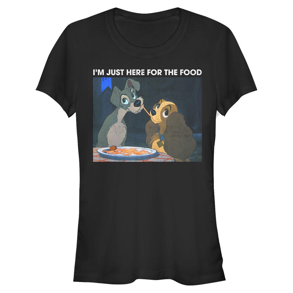 Disney Classics - La Belle et le Clochard - La Belle et le Clochard Lady Tramp Meme - Femme T-shirt