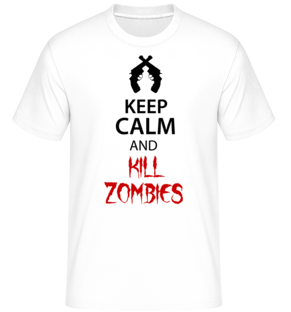 Keep Calm Kill Zombies ·  T-Shirt Shirtinator homme