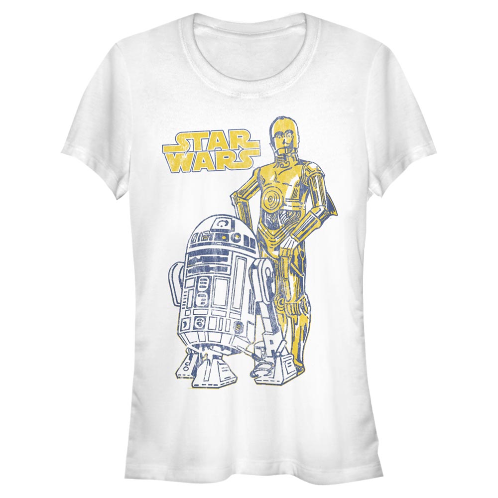 Star Wars - R2-D2 & C-3PO Oversized Droid Friends - Femme T-shirt