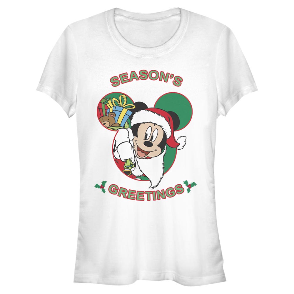 Disney Classics - Mickey Mouse - Mickey Mouse Mickeys Greeting - Christmas - Femme T-shirt