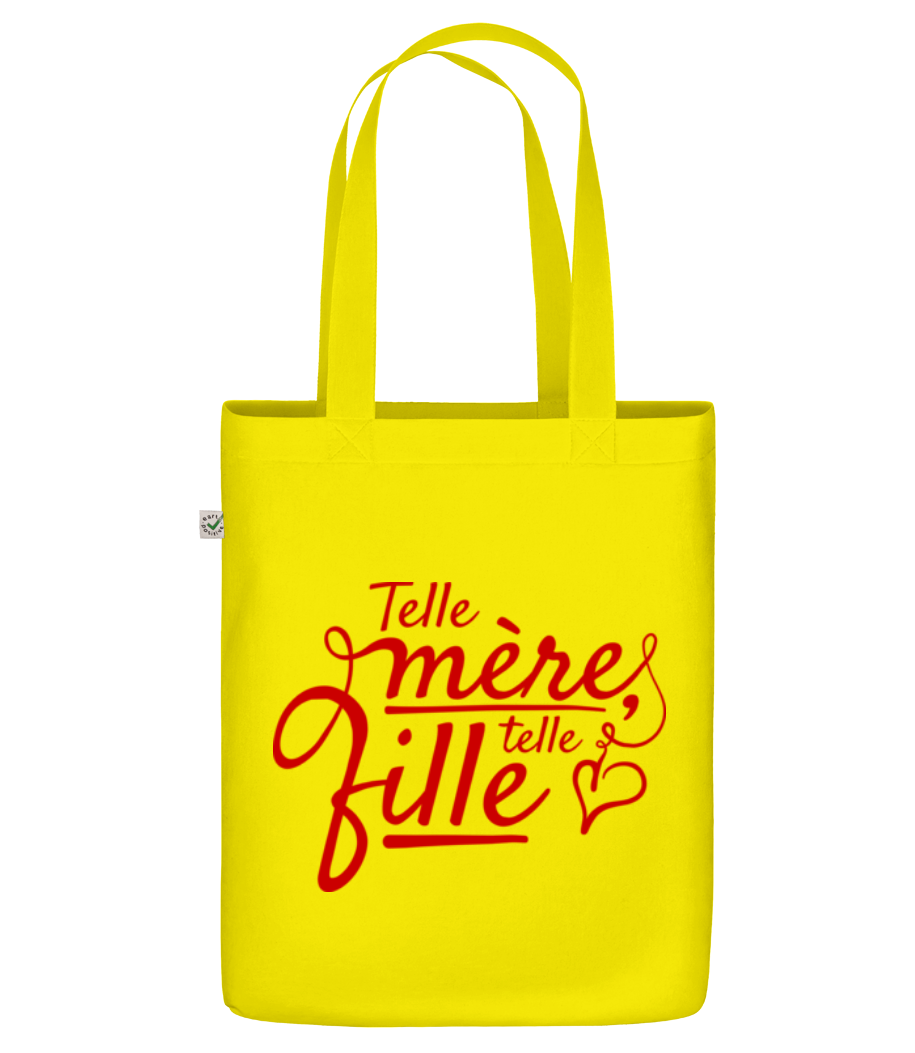 Telle Mère Telle Fille · Sac en toile bio