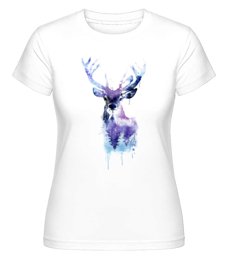 Cerf Artistique ·  T-shirt Shirtinator femme