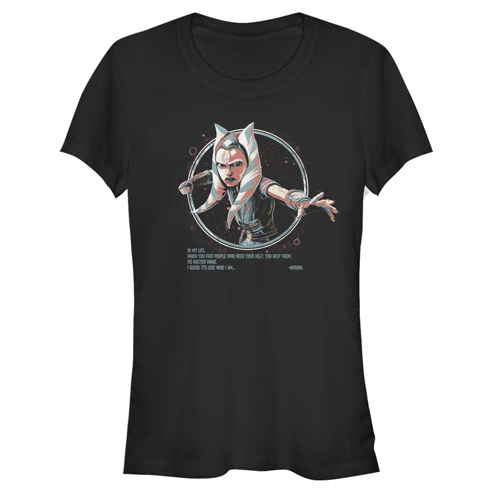 Star Wars - The Clone Wars - Ahsoka Just Who I Am - Frauen T-Shirt