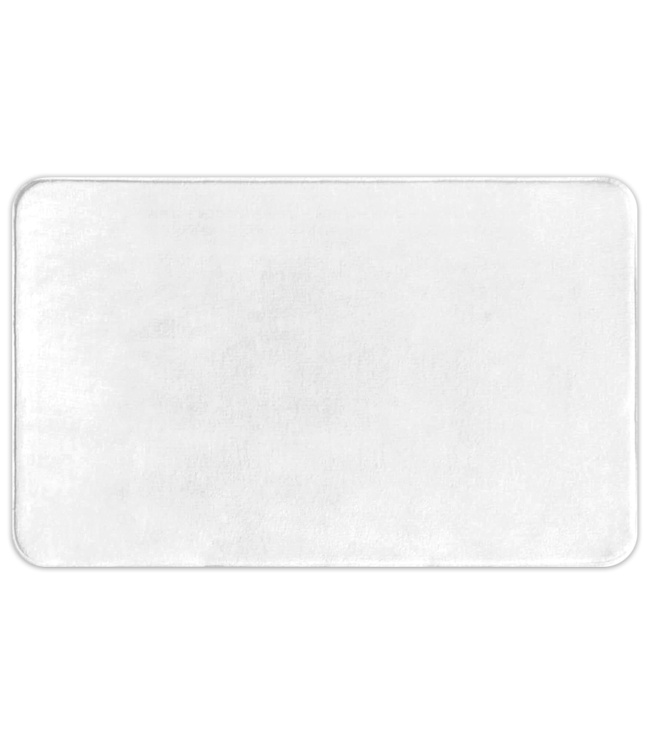 Tapis de bain - Blanc - Devant