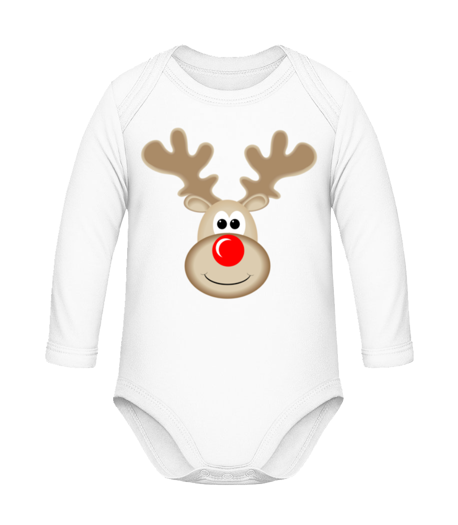 Renne Logo · Body coton bio manches longues Bébé