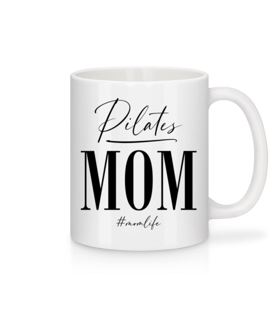 Pilates Mom Momlife · Mug en céramique blanc