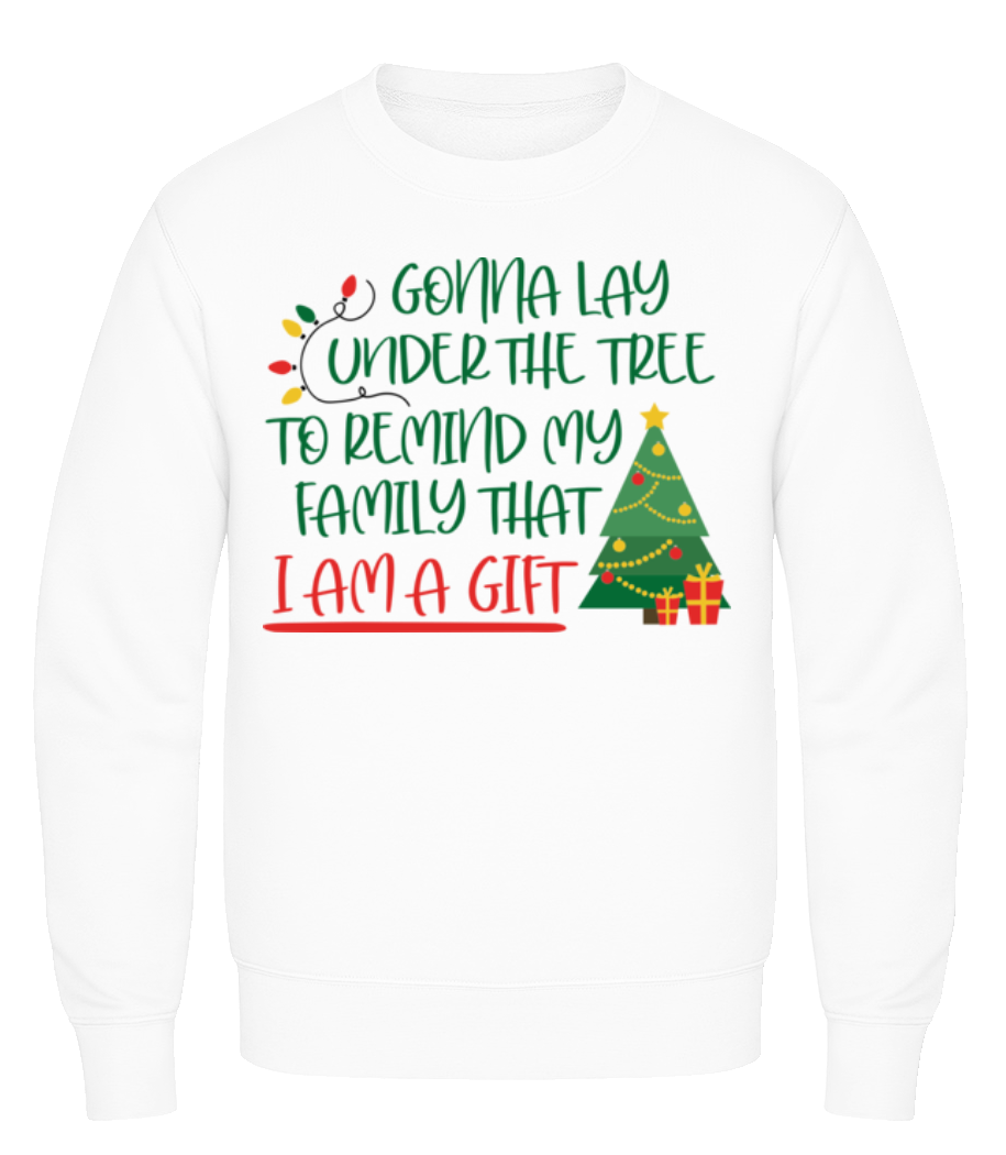 Gonna Lay Under The Tree - Sweatshirt Homme - Blanc - Devant