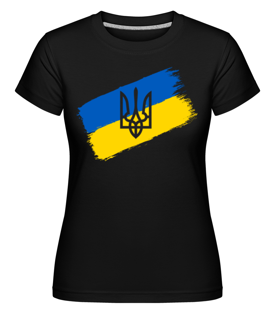 Drapeau De l'Ukraine ·  T-shirt Shirtinator femme