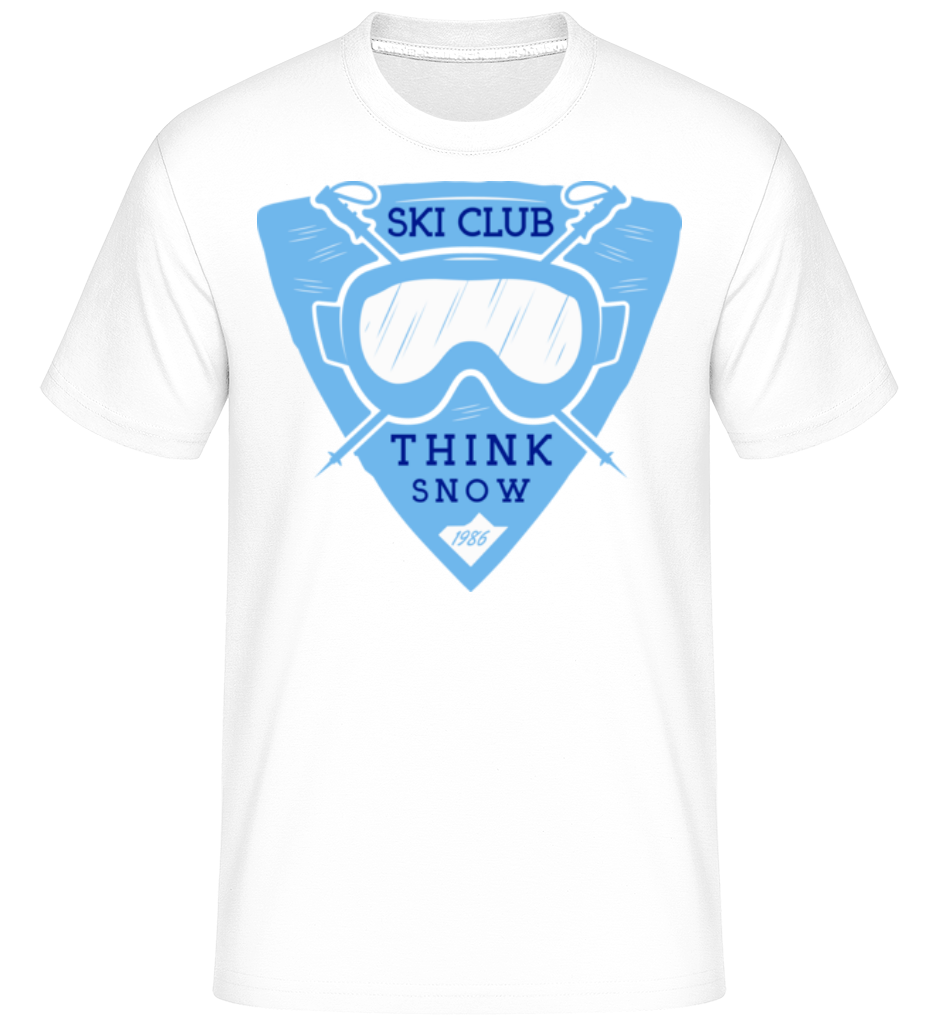 Ski Club Think Snow ·  T-Shirt Shirtinator homme