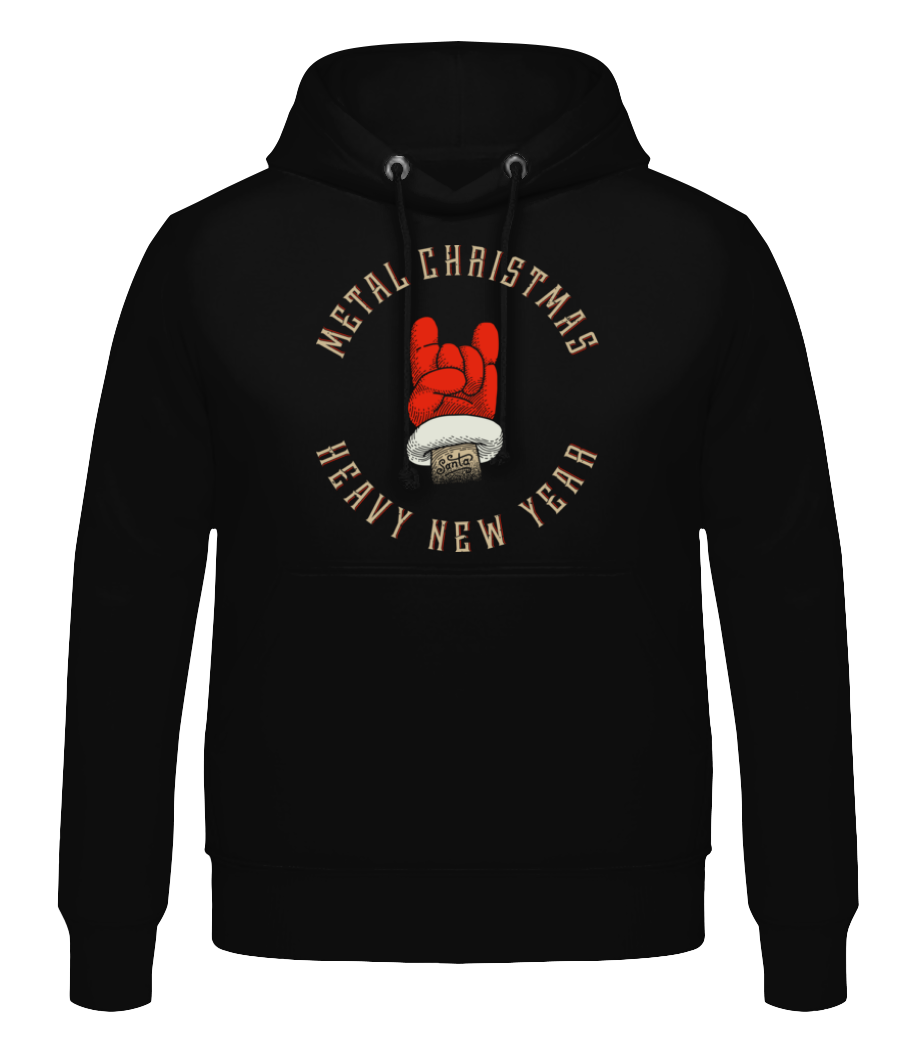 Metal Christmas · Sweat à capuche Homme