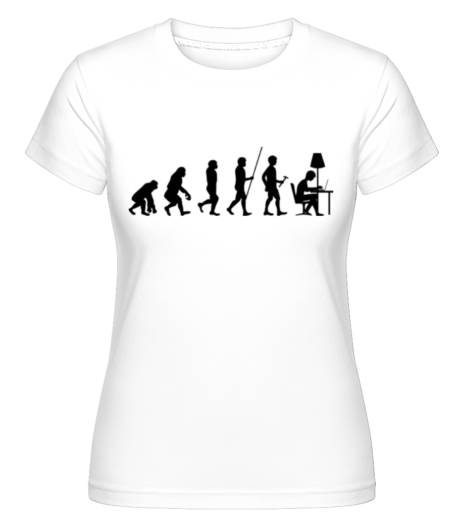 Évolution Du Travail Au Bureau ·  T-shirt Shirtinator femme