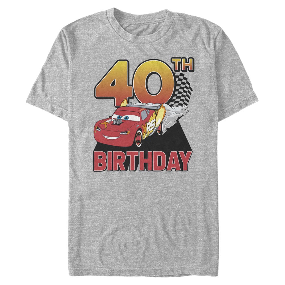 Pixar - Cars - Photo de groupe Lightning Birthday 40 - Homme T-shirt