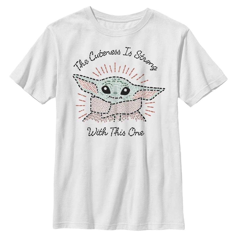 Star Wars - The Mandalorian - L'Enfant Stitch - Enfant T-shirt
