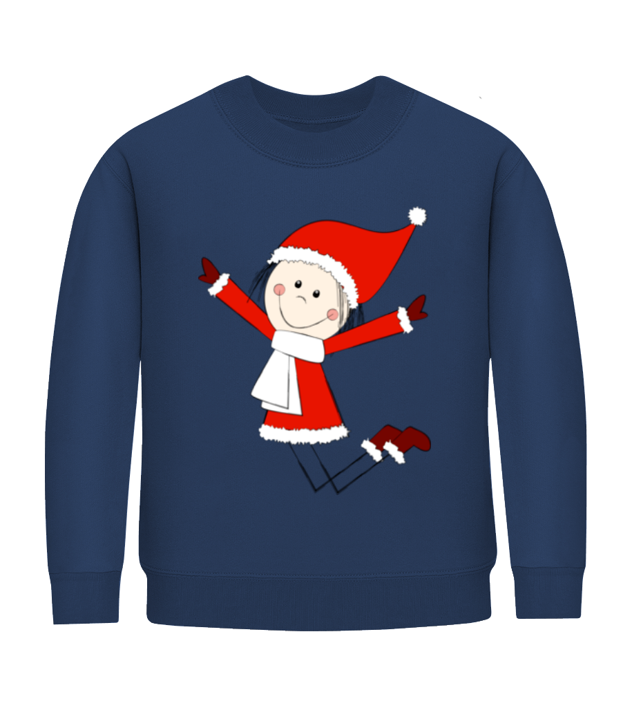 Fille De Noël · Sweatshirt Enfant