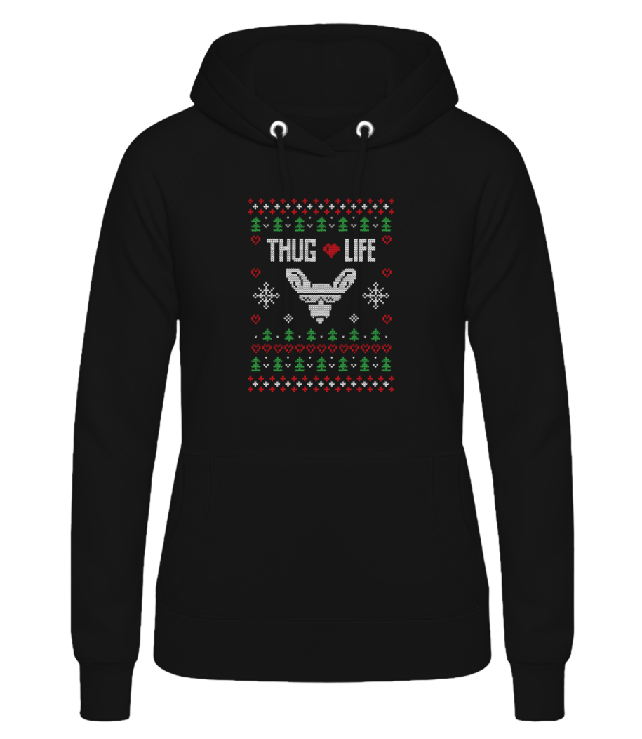 Thug Life · Sweat à capuche basique pour femme