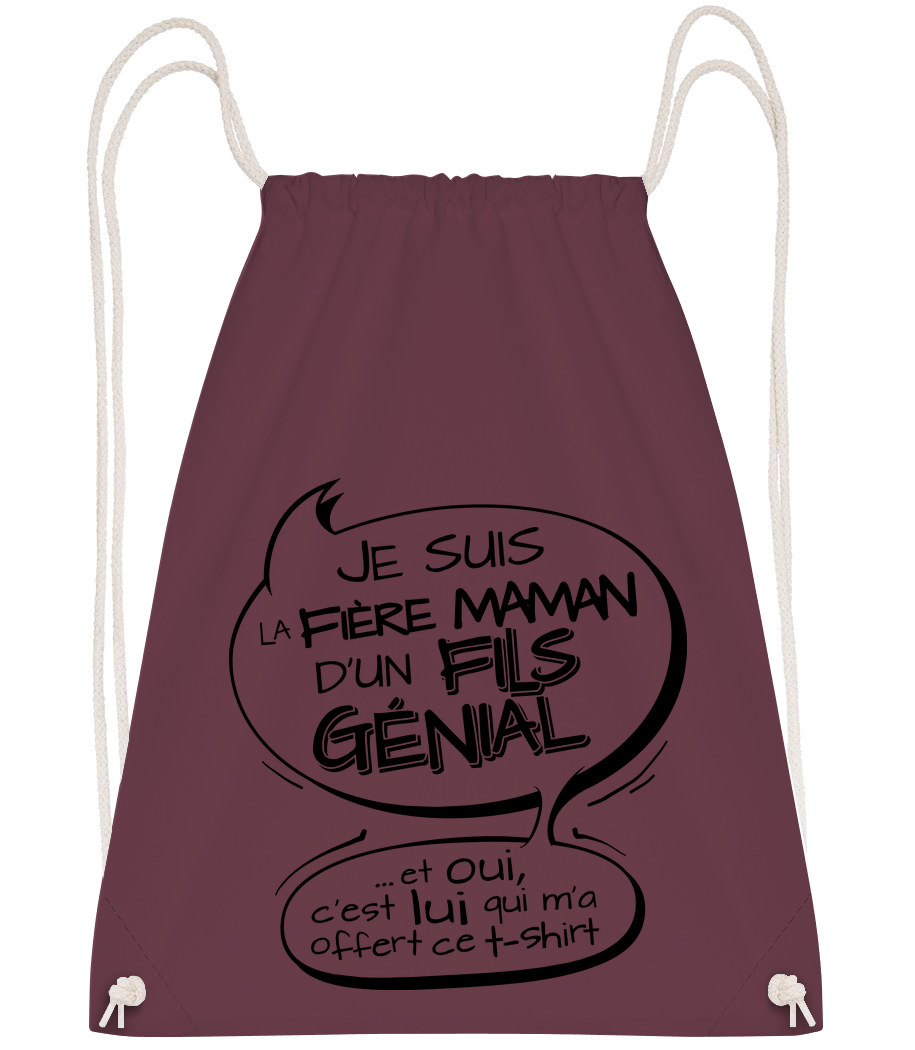 Fière Maman D'un Fils Génial · Sac à dos sport