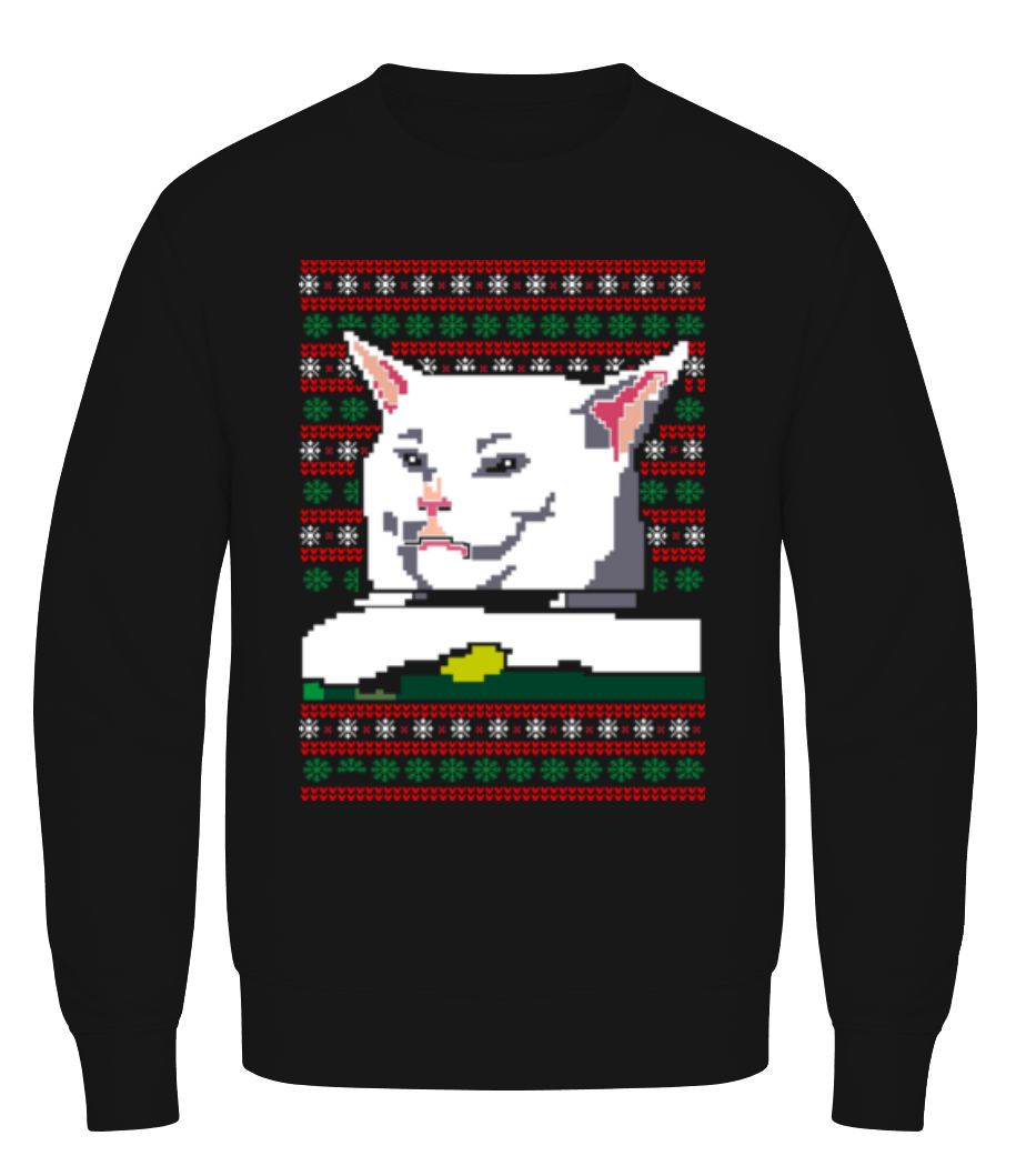 Ugly Cat Christmas · Sweatshirt Homme