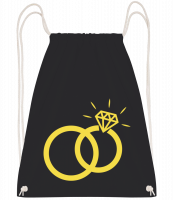 Alliances - Sac à dos Drawstring - Noir - Vorn
