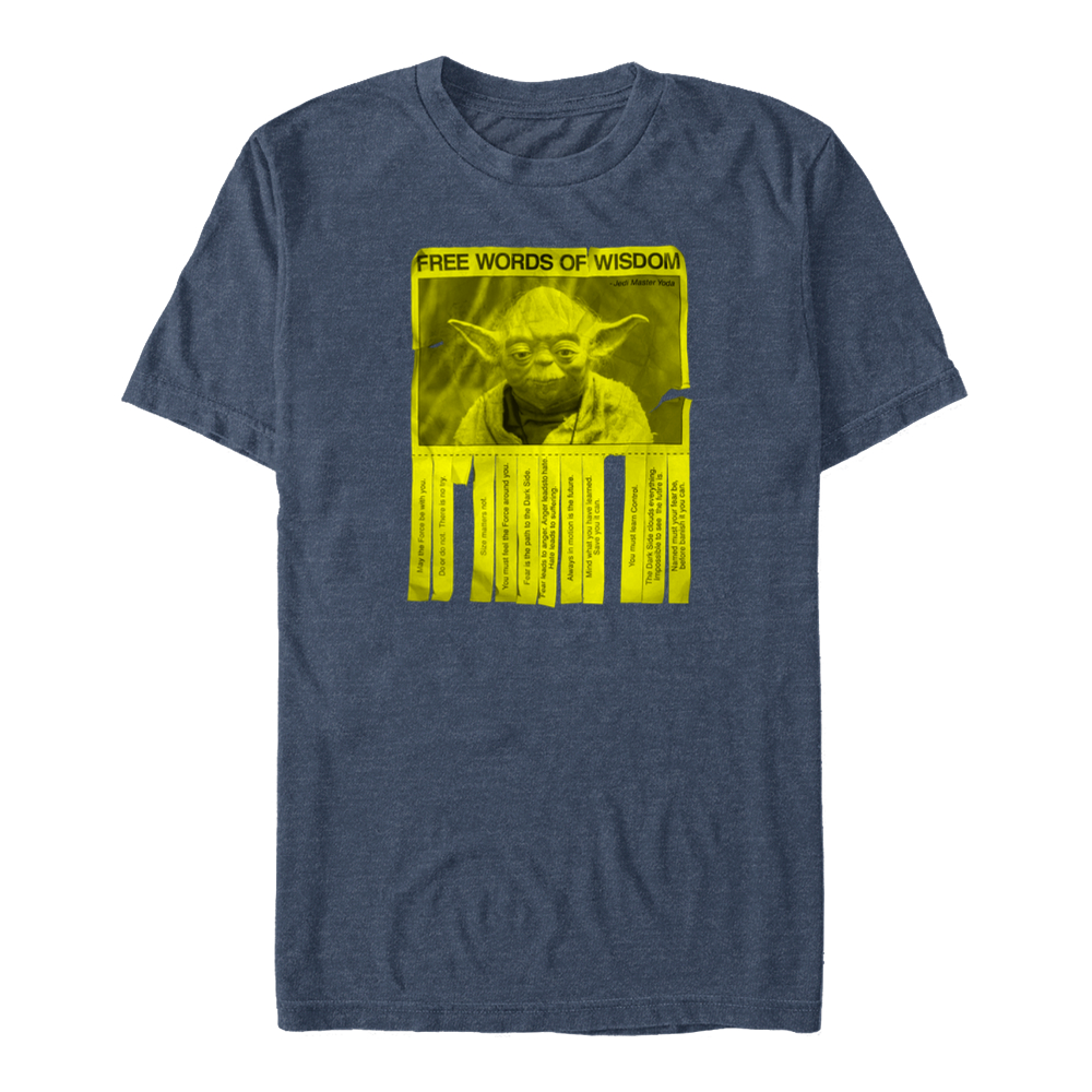 Star Wars - Yoda Words of Wisdom - Homme T-shirt