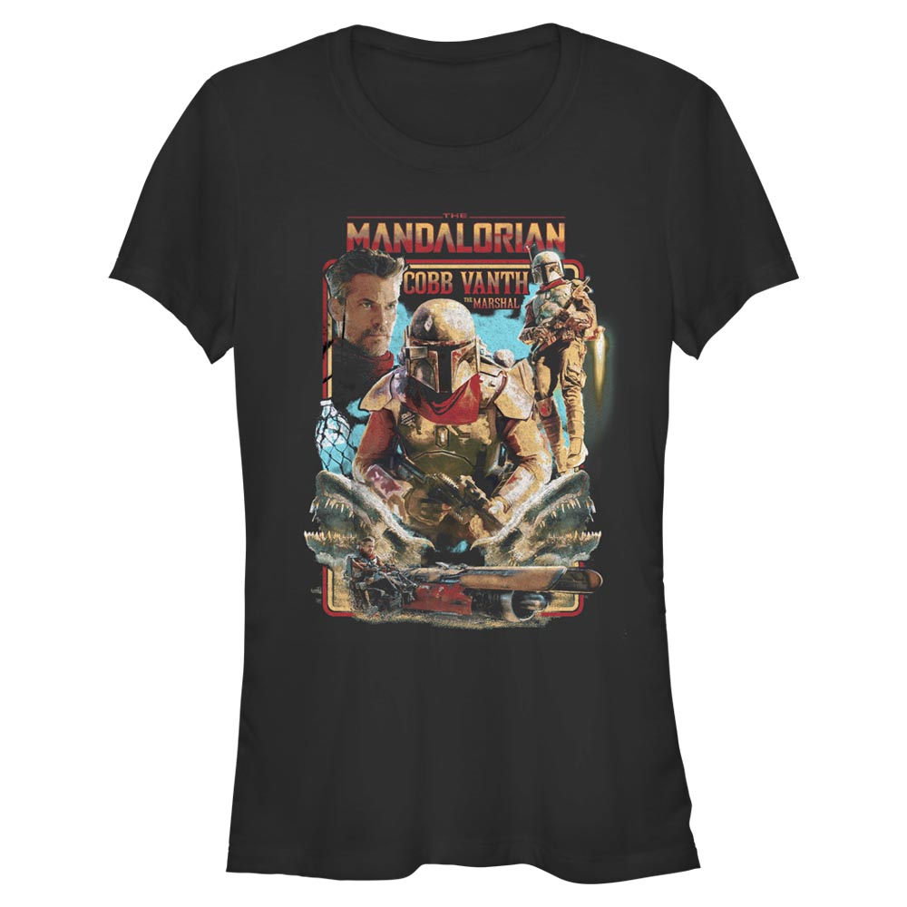 Star Wars - The Mandalorian - Photo de groupe Helmet Ona Cobb - Femme T-shirt